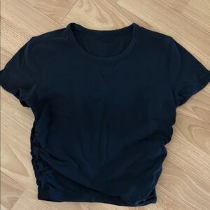 lululemon athletica Black Crop Top